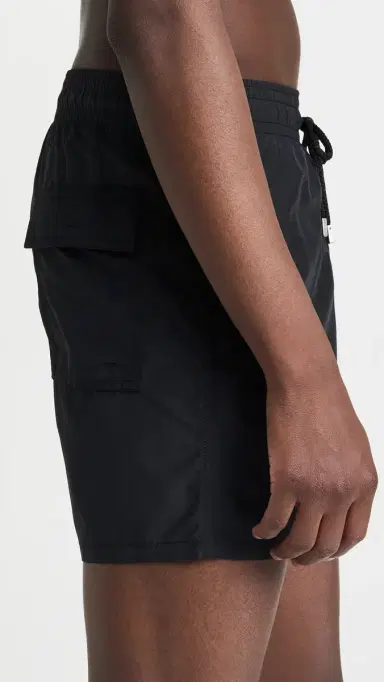 Vilebrequin Solid Moorea wim Trunks 5 Noir | Thumbnail 4