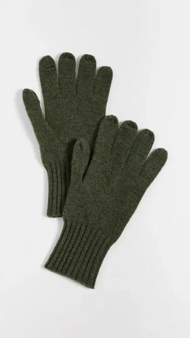 Carolina Amato Cashmere Texting Gloves | Thumbnail 2
