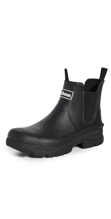 Barbour Nimbus Wellington Rain Boots Black 9 | Thumbnail 1