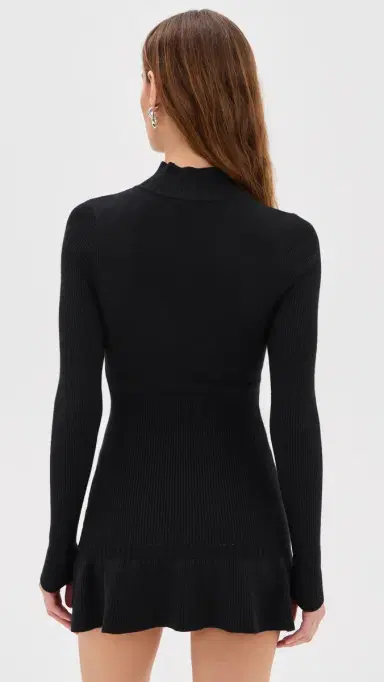 Miaou Vida Dress Black | Thumbnail 3