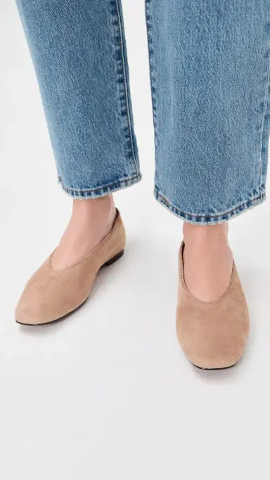 Madewell Mylie Ballet Flats Tawny Khaki 8 | Thumbnail 3 Madewell Mylie Ballet Flats Tawny Khaki 8 | Thumbnail 3