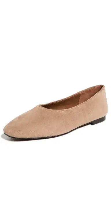 Madewell Mylie Ballet Flats Tawny Khaki 8 | Thumbnail 1 Madewell Mylie Ballet Flats Tawny Khaki 8 | Thumbnail 1