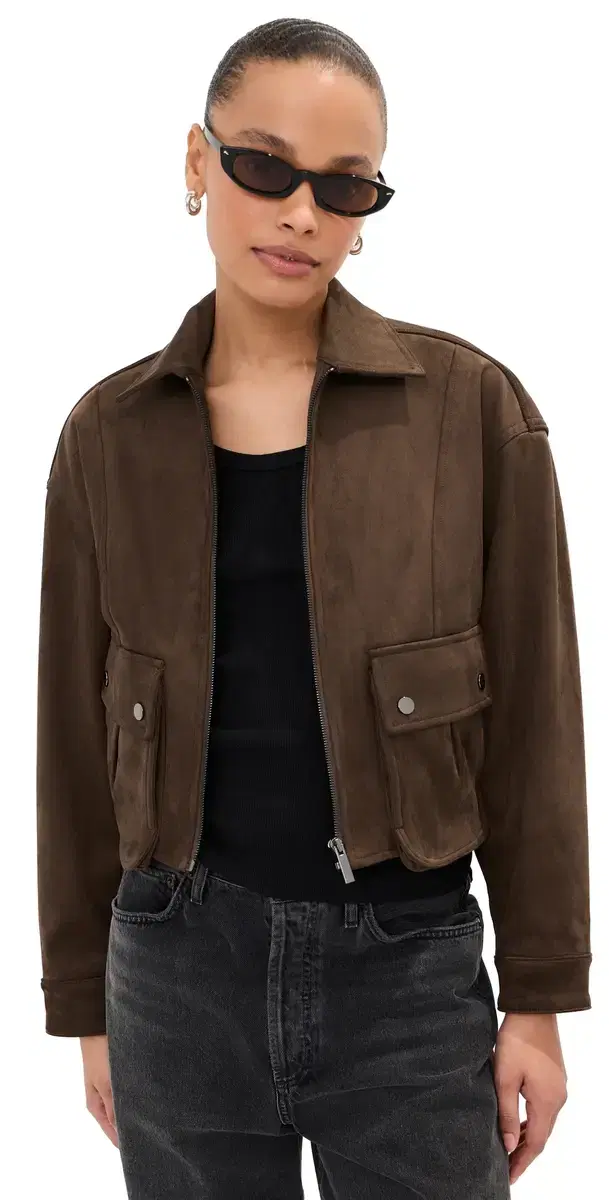 LE BOP Willa Utility Jacket Coffee