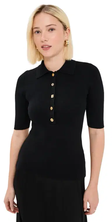 FRANÇOISE Pia Polo Black | Thumbnail 1 FRANÇOISE Pia Polo Black | Thumbnail 1