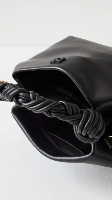 Ganni Bou Bag Small Black One Size | Thumbnail 6