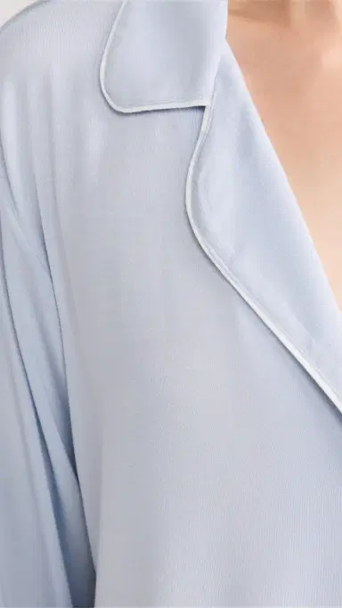 Eberjey Gisele leepshirt Ice Blue/ | Thumbnail 6