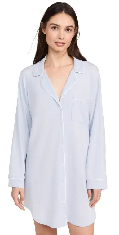 Eberjey Gisele leepshirt Ice Blue/ | Thumbnail 1