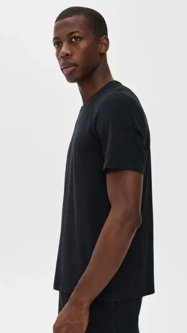 Beyond Yoga Featherweight Always Beyond Crew Tee 2.0 Darkest Night S | Thumbnail 4