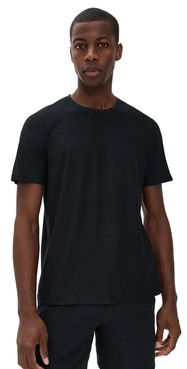 Beyond Yoga Featherweight Always Beyond Crew Tee 2.0 Darkest Night