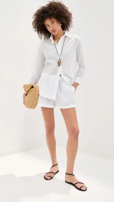 LE BOP Cecelia Eyelet Button Down | Thumbnail 5 LE BOP Cecelia Eyelet Button Down | Thumbnail 5