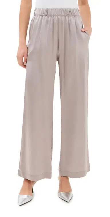 Sablyn Brynn Wide Leg Silk Pants | Thumbnail 1 Sablyn Brynn Wide Leg Silk Pants | Thumbnail 1