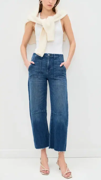 Le Jean Utility Soft Barrel Jeans London Calling | Thumbnail 5 Le Jean Utility Soft Barrel Jeans London Calling | Thumbnail 5