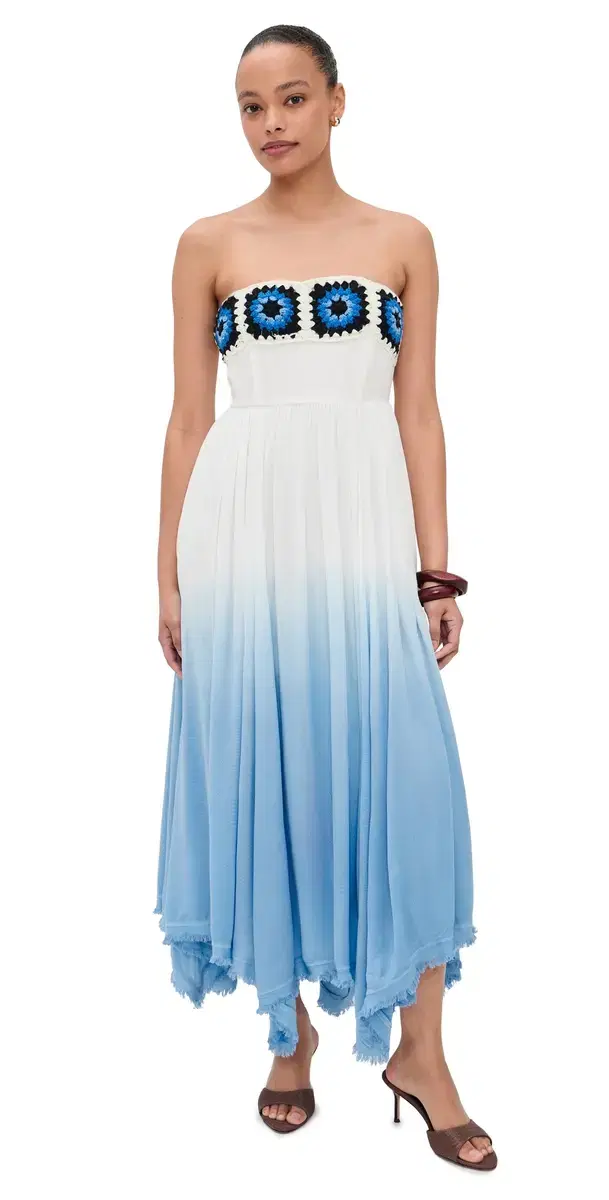 Lewa Dress Blue Ombre