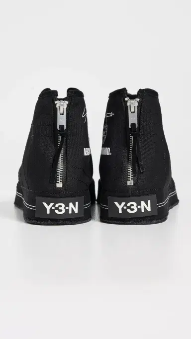 Y-3 NBHD Nizza Hi Sneakers Black | Thumbnail 3