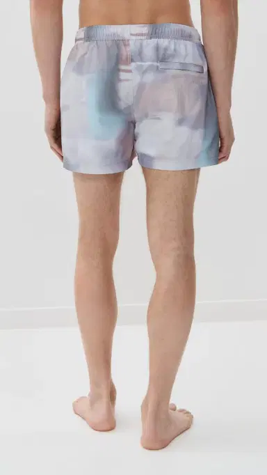 AUTO-REPLY Printed Sebastian Swim Trunks 4 Painterly Blur S | Thumbnail 3 AUTO-REPLY Printed Sebastian Swim Trunks 4 Painterly Blur S | Thumbnail 3