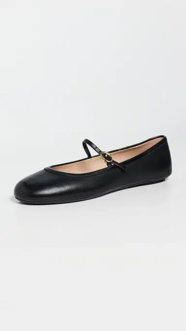 Gianvito Rossi Carla Nappa Flats Black 37 | Thumbnail 2 Gianvito Rossi Carla Nappa Flats Black 37 | Thumbnail 2
