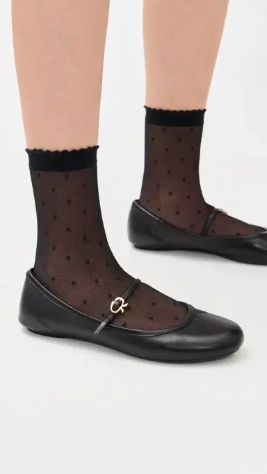 Gianvito Rossi Carla Nappa Flats Black 37 | Thumbnail 3 Gianvito Rossi Carla Nappa Flats Black 37 | Thumbnail 3