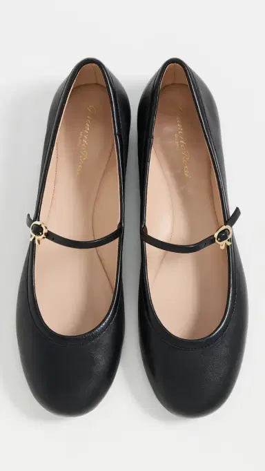Gianvito Rossi Carla Nappa Flats Black 37 | Thumbnail 5 Gianvito Rossi Carla Nappa Flats Black 37 | Thumbnail 5