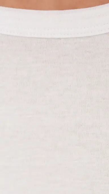 B SIDES Double Tee White/Pale Yellow M | Thumbnail 6