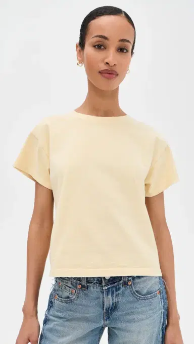 rag & bone Distressed Washed Kelly Boxy Tee btter | Thumbnail 2 rag & bone Distressed Washed Kelly Boxy Tee btter | Thumbnail 2