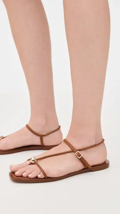 Loeffler Randall Lara Strappy Sandals Timber 7 | Thumbnail 5