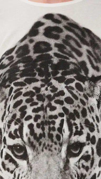 Stella McCartney Cloud Leopard T Shirt Cream | Thumbnail 6 Stella McCartney Cloud Leopard T Shirt Cream | Thumbnail 6