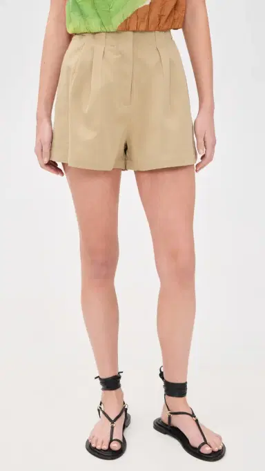 Ulla Johnson Kira Twill Shorts Sahara | Thumbnail 2 Ulla Johnson Kira Twill Shorts Sahara | Thumbnail 2