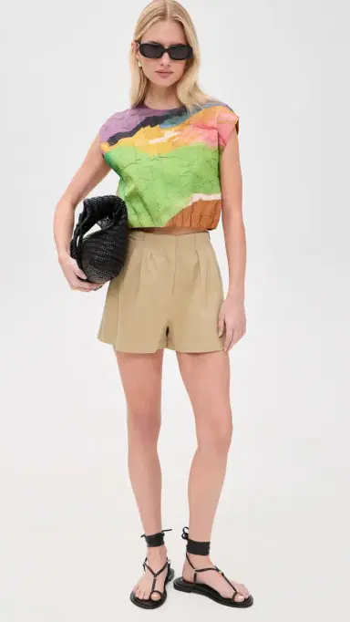 Ulla Johnson Kira Twill Shorts Sahara | Thumbnail 5 Ulla Johnson Kira Twill Shorts Sahara | Thumbnail 5