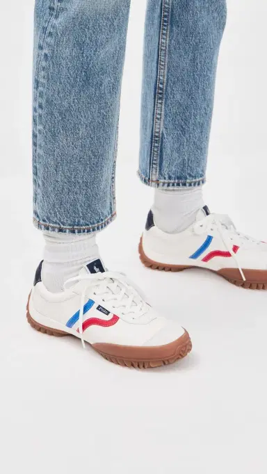 Polo Ralph Lauren Tread Sneakers Deckwash White/Multi | Thumbnail 3