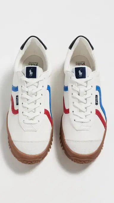 Polo Ralph Lauren Tread Sneakers Deckwash White/Multi | Thumbnail 5