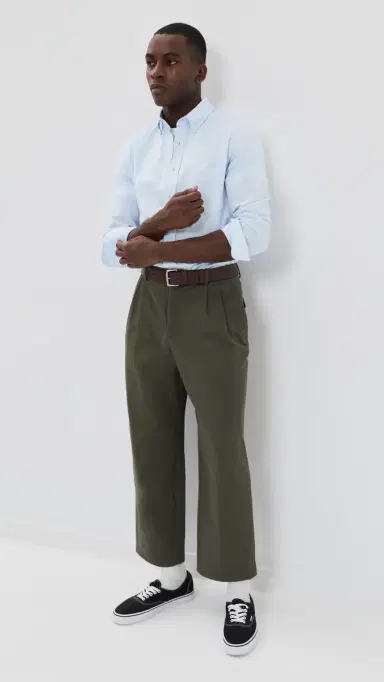 OFFICINE GÉNÉRALE New Candy tripe Oxford Button Down Shirt Candy tripe | Thumbnail 5 OFFICINE GÉNÉRALE New Candy tripe Oxford Button Down Shirt Candy tripe | Thumbnail 5