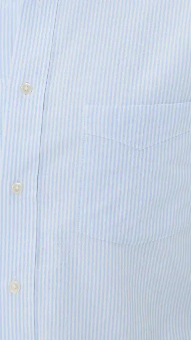 OFFICINE GÉNÉRALE New Candy tripe Oxford Button Down Shirt Candy tripe | Thumbnail 6 OFFICINE GÉNÉRALE New Candy tripe Oxford Button Down Shirt Candy tripe | Thumbnail 6