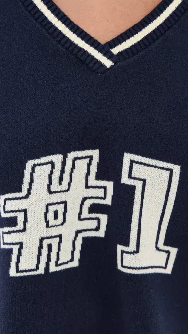 State & Lake V Neck Varsity Jersey | Thumbnail 6