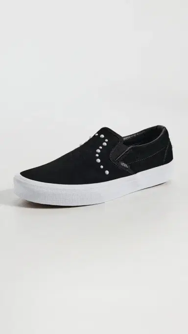 Vans Classic Slip On Sneakers Pearls Black | Thumbnail 2