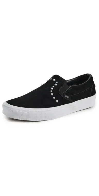 Vans Classic Slip On Sneakers Pearls Black | Thumbnail 1