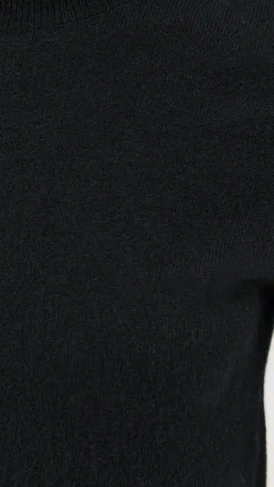 Sablyn Charleston Relaxed Cashmere Crewneck Tee Black M | Thumbnail 6