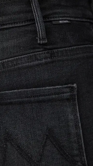 MOTHER The Hustler Roller Sneak Jeans Not Today Satan | Thumbnail 6 MOTHER The Hustler Roller Sneak Jeans Not Today Satan | Thumbnail 6