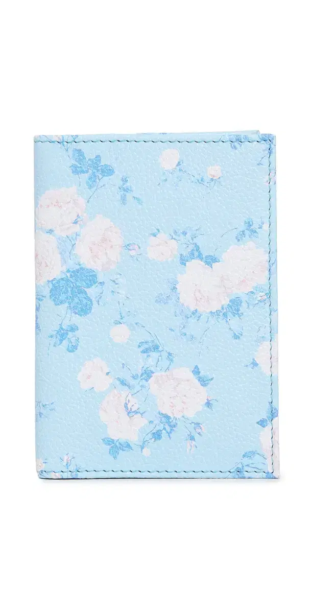 LoveShackFancy Passport Case Whisper Blue One Size