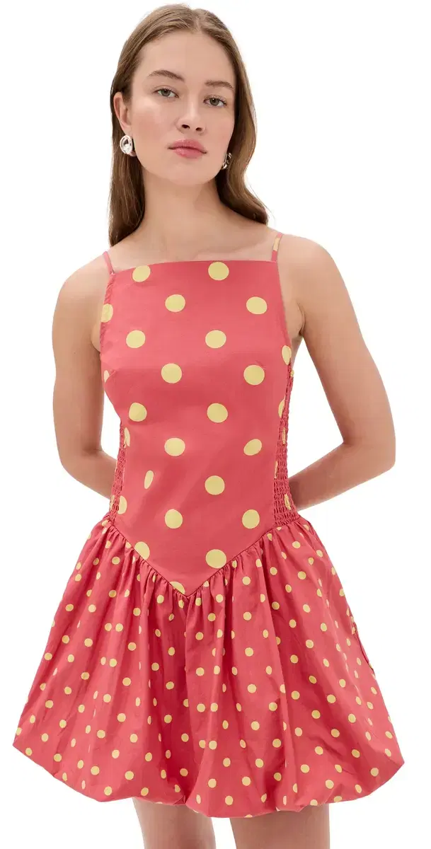 Misty Mini Dress Red Combo
