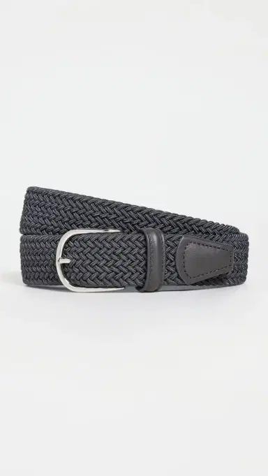 Anderson's Nylon Woven Belt Dark Grey G4 42 | Thumbnail 2 Anderson's Nylon Woven Belt Dark Grey G4 42 | Thumbnail 2