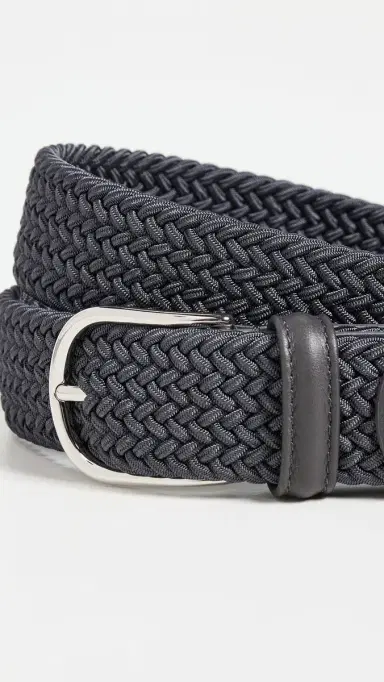 Anderson's Nylon Woven Belt Dark Grey G4 42 | Thumbnail 4 Anderson's Nylon Woven Belt Dark Grey G4 42 | Thumbnail 4