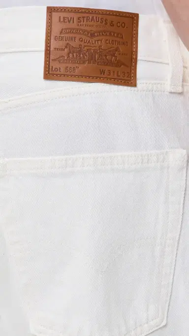 Levi's 568 Loose Straight Jeans White Paper | Thumbnail 6 Levi's 568 Loose Straight Jeans White Paper | Thumbnail 6