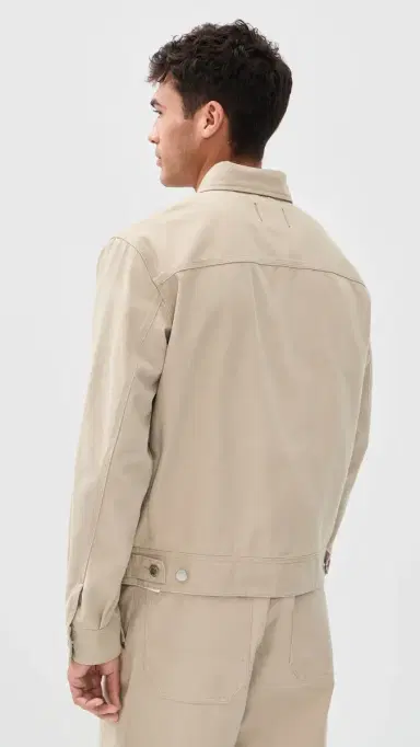 REIGNING CHAMP Cotton Canvas Grounds Jacket | Thumbnail 3 REIGNING CHAMP Cotton Canvas Grounds Jacket | Thumbnail 3