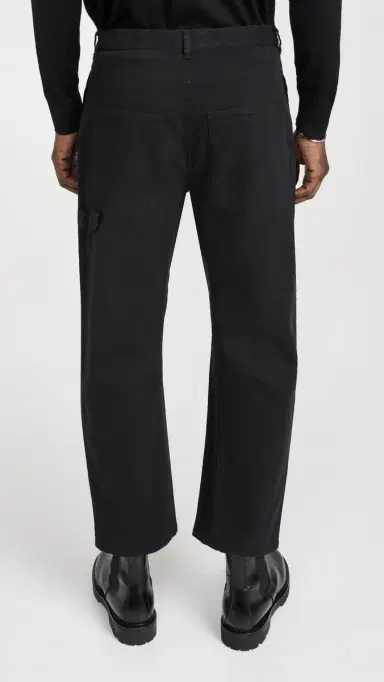 Nili Lotan Carpenter Pants Jet Black | Thumbnail 3