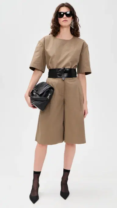 The Latest Dakota Gabardina Shorts Cognac | Thumbnail 2 The Latest Dakota Gabardina Shorts Cognac | Thumbnail 2