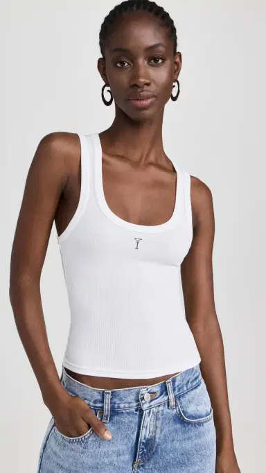 Retrofête Amani Tank White | Thumbnail 2 Retrofête Amani Tank White | Thumbnail 2