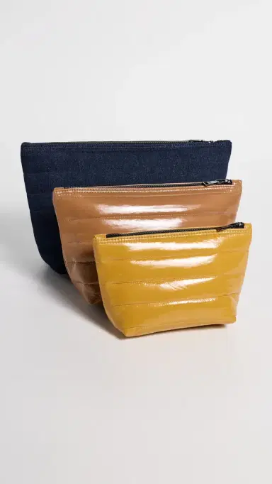 Think Royln Travel Bag Trio Dark Denim/Glossy Nude | Thumbnail 3