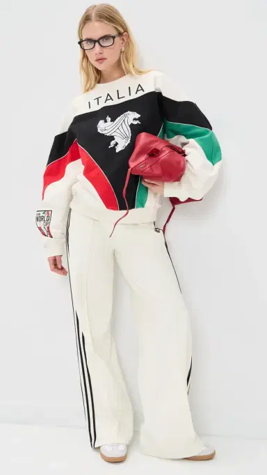 adidas World Cup Sweatshirt Cloud White/Black/Vivid Red/Se | Thumbnail 5