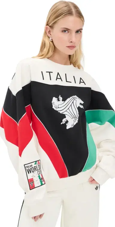 adidas World Cup Sweatshirt Cloud White/Black/Vivid Red/Se | Thumbnail 1