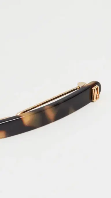 Alexandre de Paris Barrette Clip Tokyo Tortoise One Size | Thumbnail 4